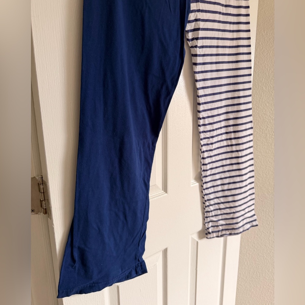 Men’s Corona Blue and White Striped Lounge Pants Size L - Picture 7 of 10